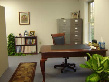 Reception area